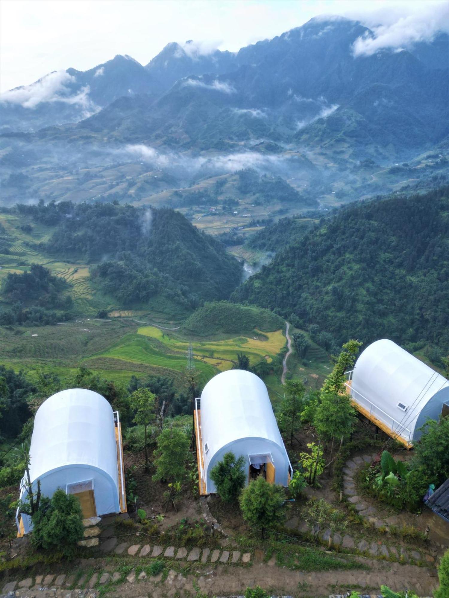 Phansi - Glamping, View Point 360, Bar & Bbq Sa Pa Esterno foto