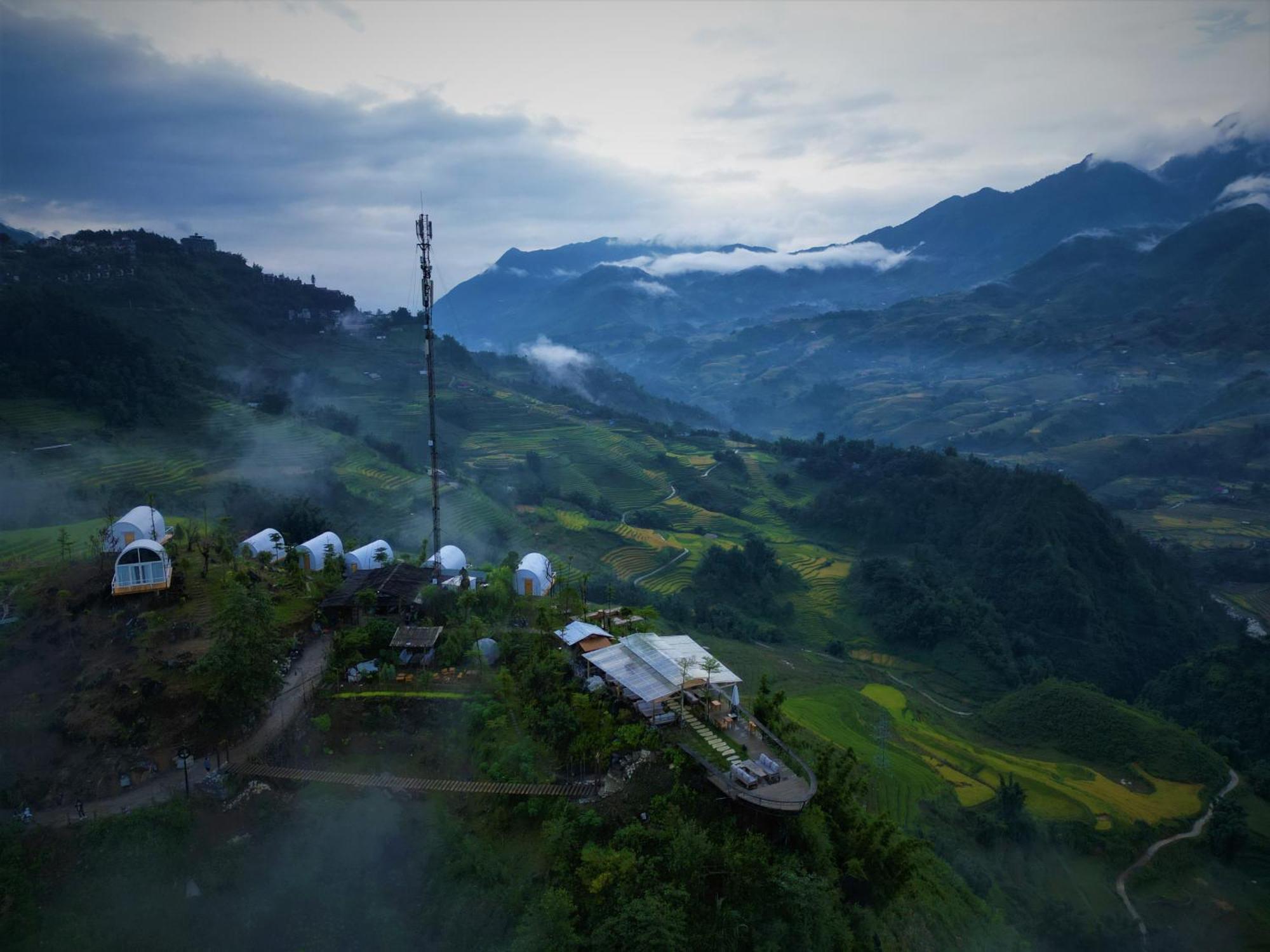 Phansi - Glamping, View Point 360, Bar & Bbq Sa Pa Esterno foto
