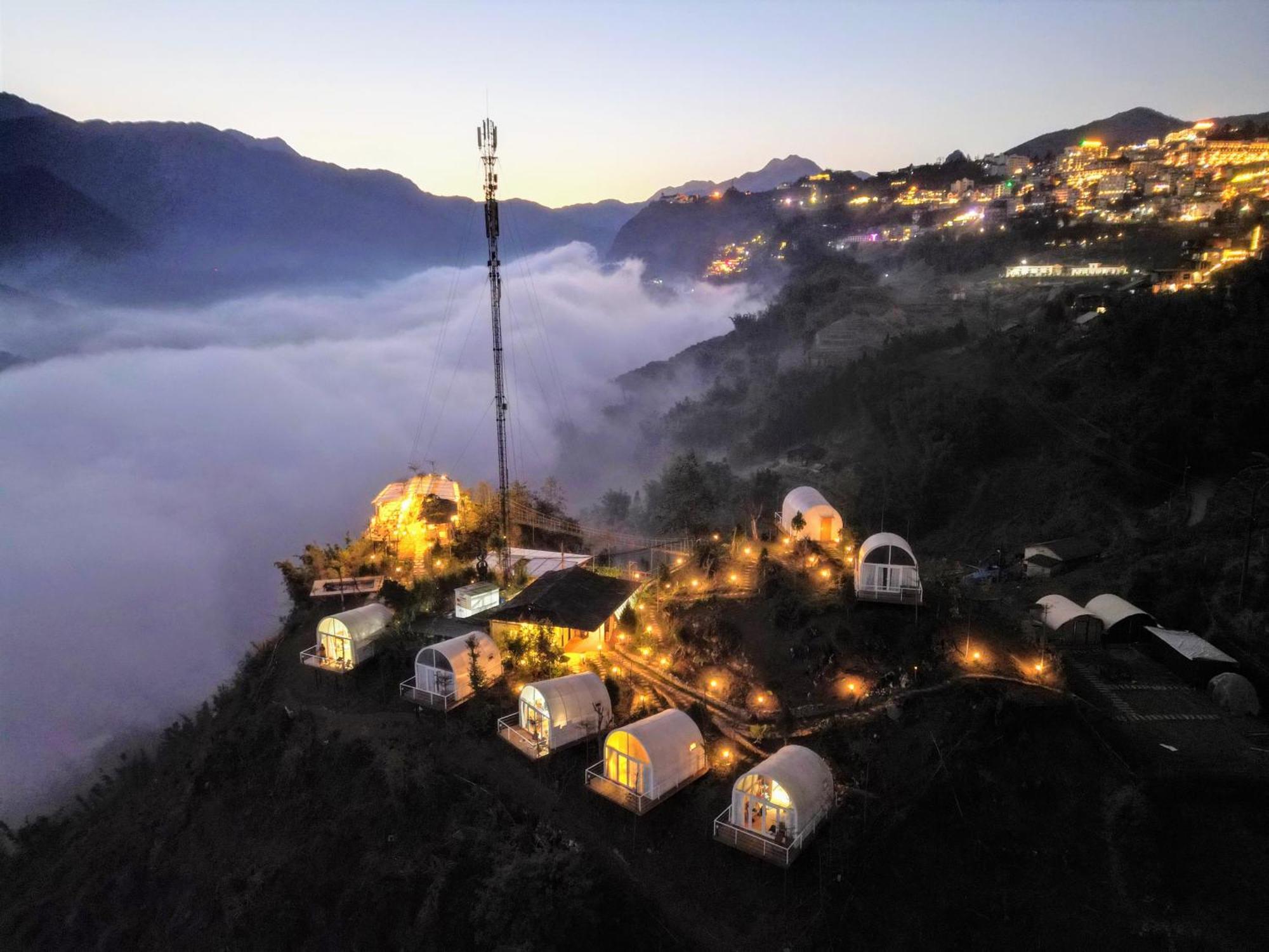 Phansi - Glamping, View Point 360, Bar & Bbq Sa Pa Esterno foto